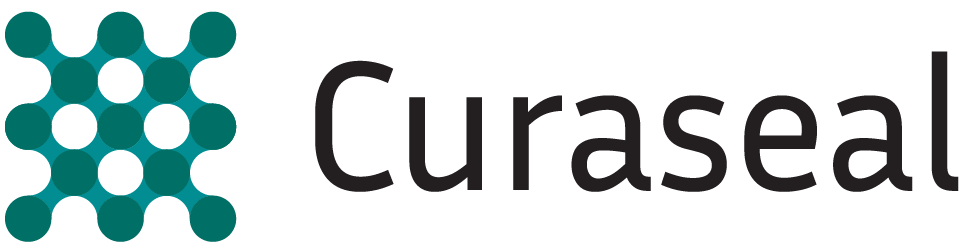 Logo Curaseal color black